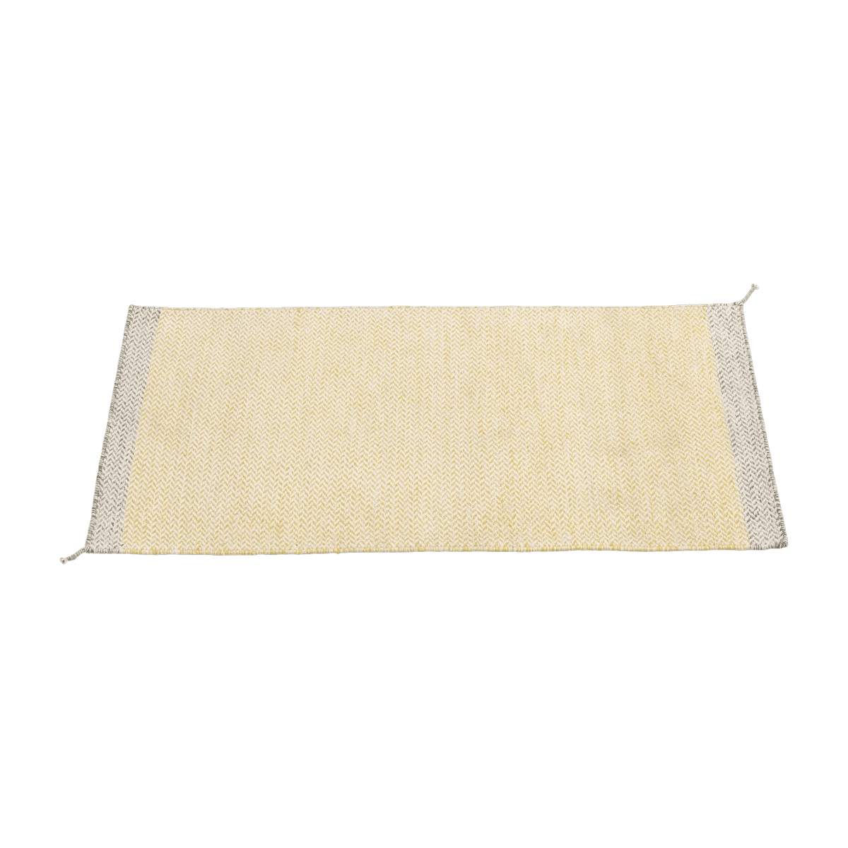 Tapis jaune 140x85 cm Ply - Muuto - The Cool Republic