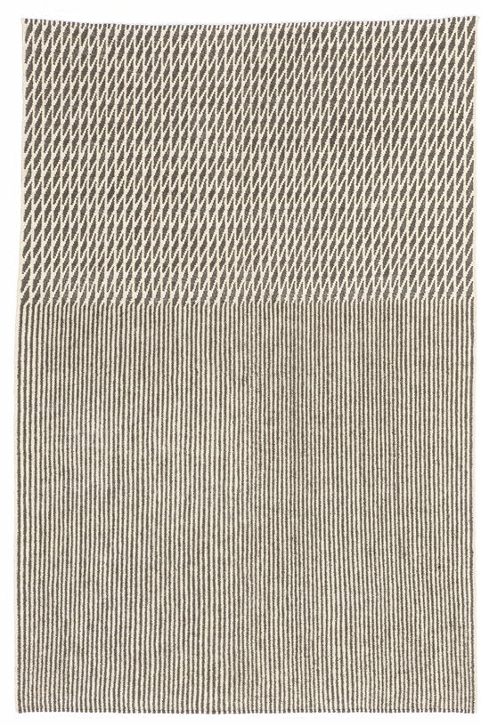 Tapis kilim en laine noir 300x400 Blur - Nanimarquina - The Cool Republic
