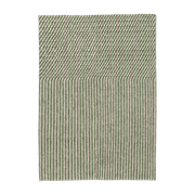 Tapis kilim en laine vert 170x240 cm Blur - Nanimarquina - The Cool Republic
