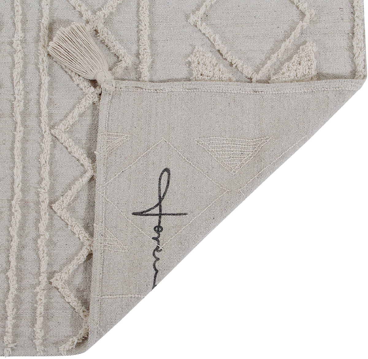 Tapis lavable beige 120x160 cm Tribu - Lorena Canals - The Cool Republic