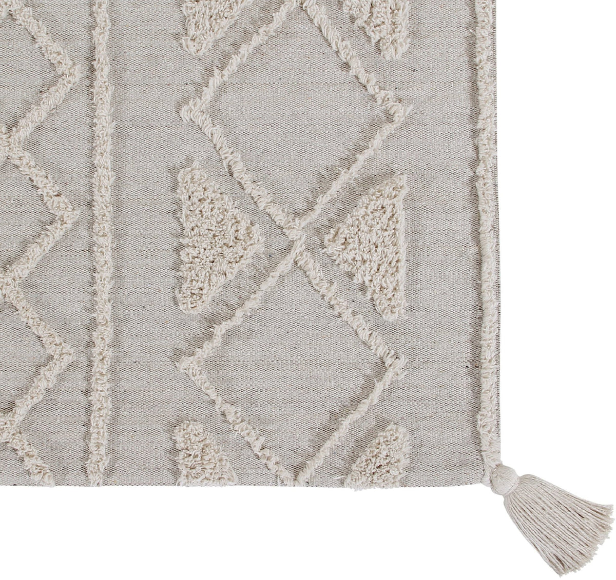 Tapis lavable beige 140x200 cm Tribu - Lorena Canals - The Cool Republic