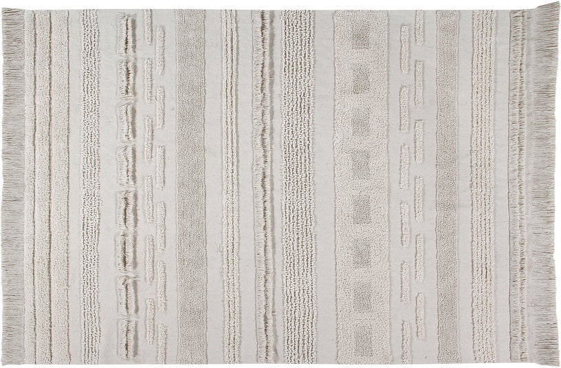 Tapis lavable beige 170x240 cm Air Natural - Lorena Canals - The Cool Republic