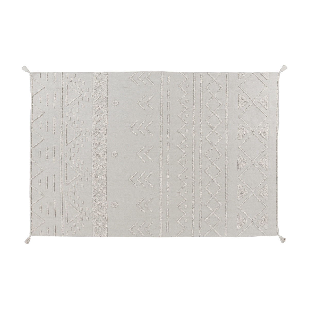 Tapis lavable beige 170x240 cm Tribu - Lorena Canals - The Cool Republic