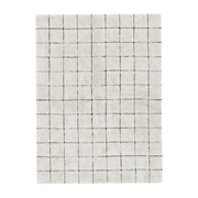 Tapis lavable en coton beige 120x160 cm Mosaic - Lorena Canals - The Cool Republic