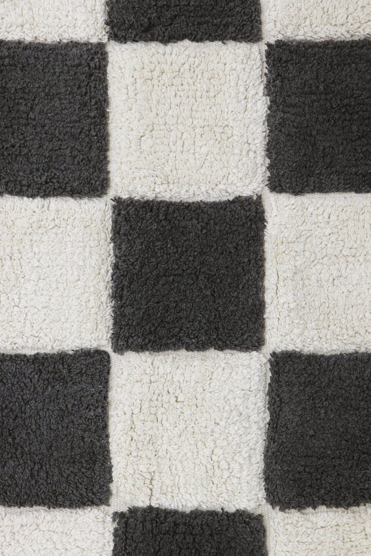 Tapis lavable en coton gris 160x120 cm Tiles - Lorena Canals - The Cool Republic