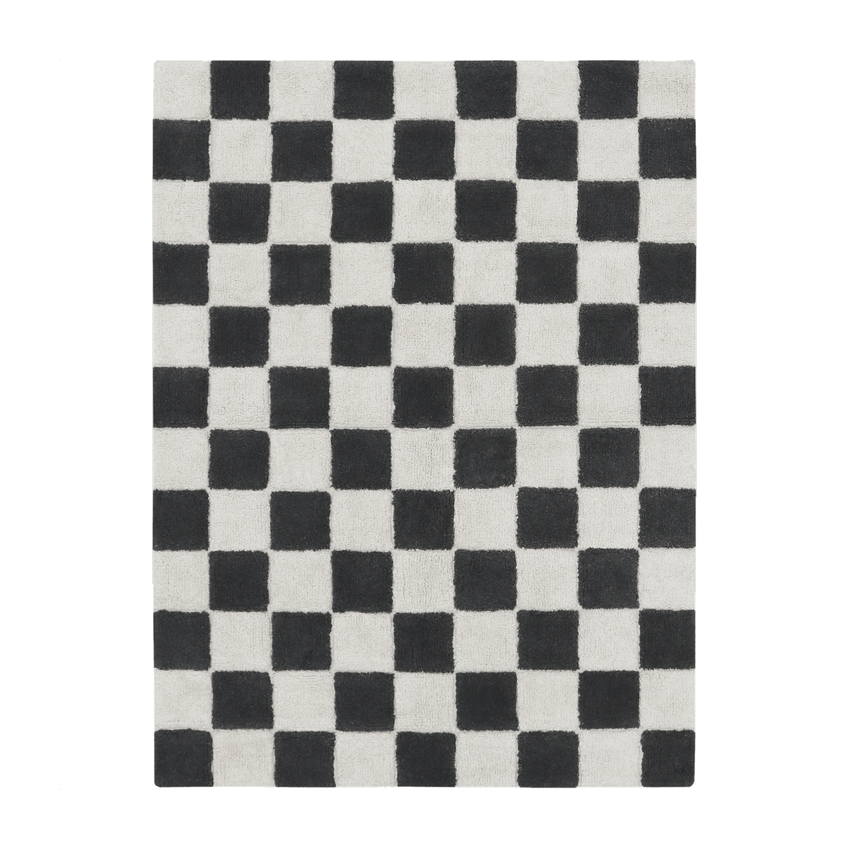 Tapis lavable en coton gris 160x120 cm Tiles - Lorena Canals - The Cool Republic