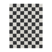 Tapis lavable en coton gris 160x120 cm Tiles - Lorena Canals - The Cool Republic