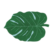 Tapis lavable feuille 120x180 cm Monstera - Lorena Canals - The Cool Republic