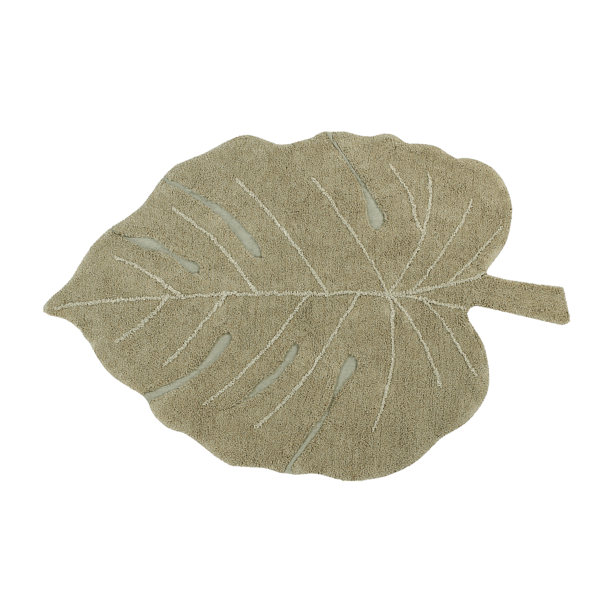 Tapis monstera olive 120x180 cm - Lorena Canals - The Cool Republic