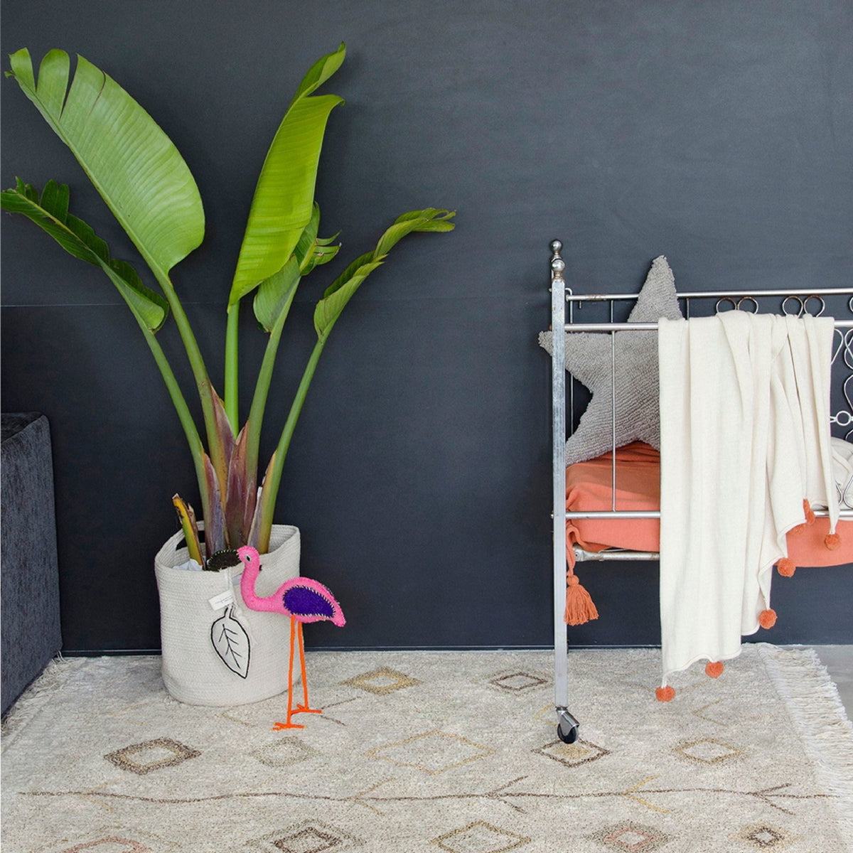 Tapis naturel 200x140 cm Morocco - Lorena Canals - The Cool Republic
