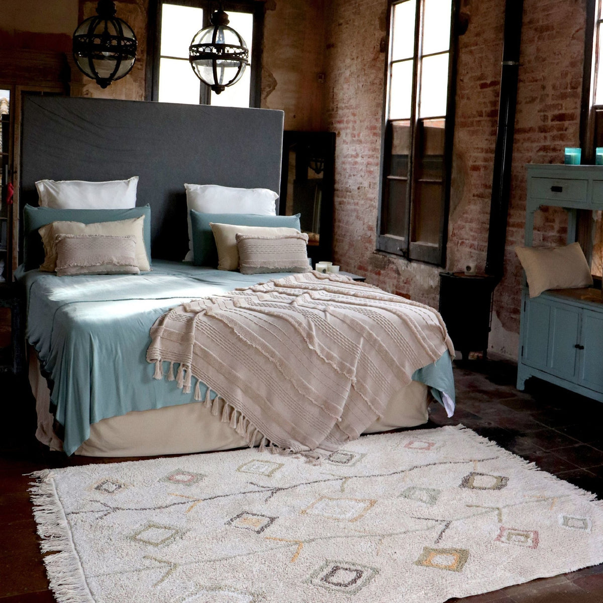 Tapis naturel 200x140 cm Morocco - Lorena Canals - The Cool Republic