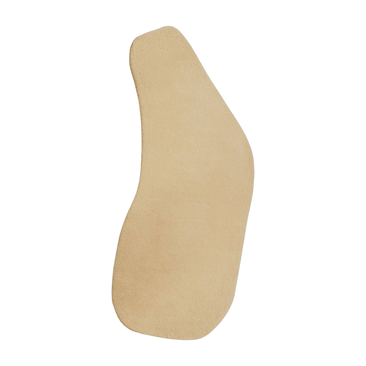 Tapis organique en laine beige 75x180 cm Stone 3 - Nanimarquina - The Cool Republic