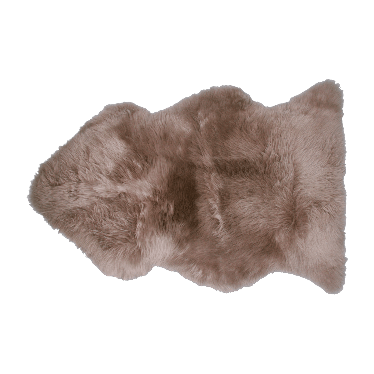Tapis peau de mouton taupe 67x100 cm Douchka - Nattiot - The Cool Republic