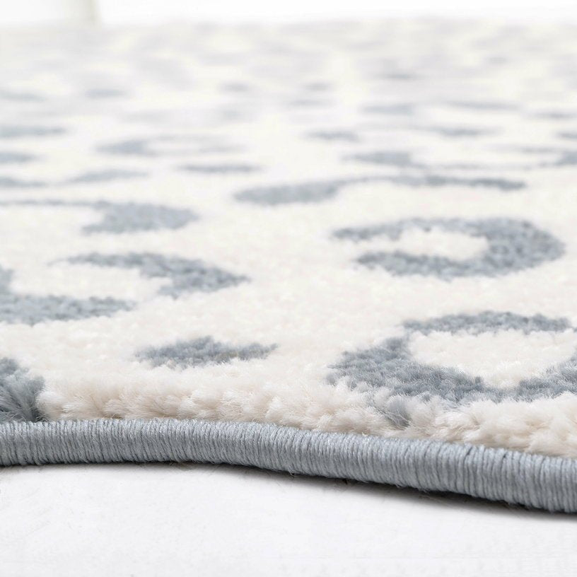 Tapis pour enfant bleu gris en polypropylène 100x150 cm Bao - Nattiot - The Cool Republic