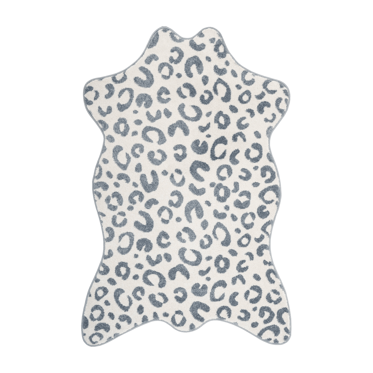 Tapis pour enfant bleu gris en polypropylène 100x150 cm Bao - Nattiot - The Cool Republic