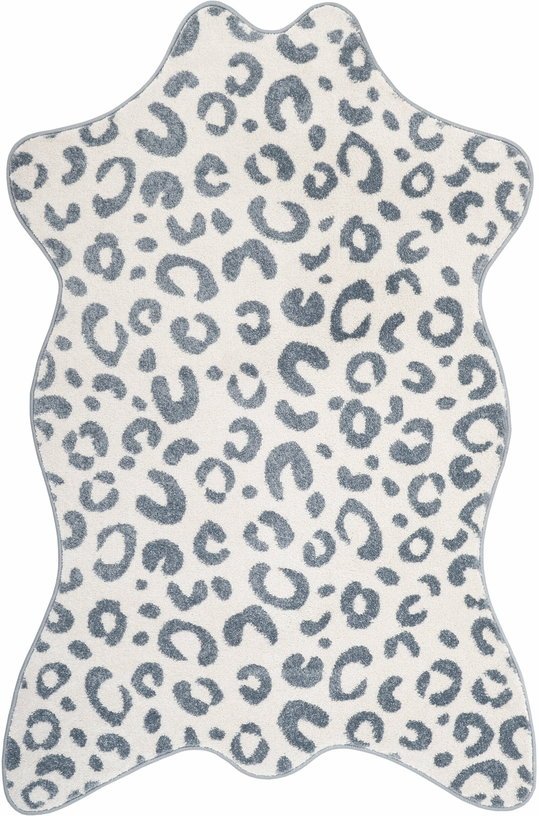 Tapis pour enfant bleu gris en polypropylène 100x150 cm Bao - Nattiot - The Cool Republic