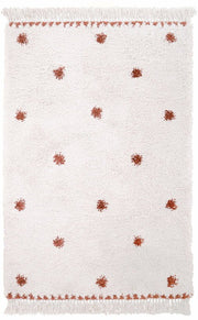 Tapis pour enfant brique en polypropylène 100x165 cm Wooly - Nattiot - The Cool Republic