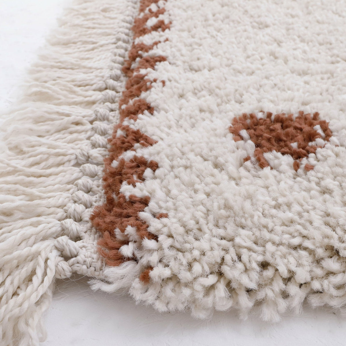 Tapis pour enfant brique en polypropylène 100x165 cm Wooly - Nattiot - The Cool Republic
