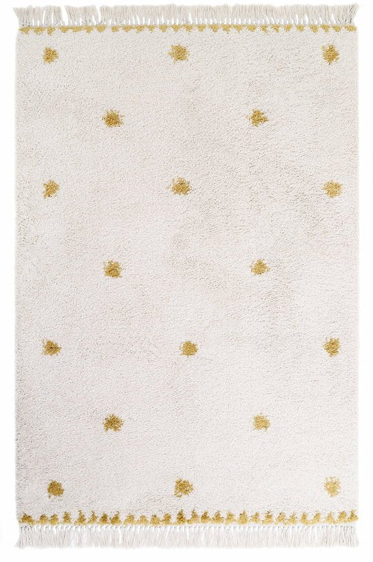 Tapis pour enfant citron en polypropylène 100x165 cm Wooly - Nattiot - The Cool Republic