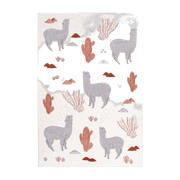 Tapis pour enfant en polypropylène motif lama 120x170 cm Andina by Mon Petit Art - Nattiot - The Cool Republic
