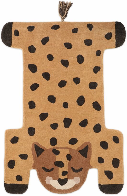 Tapis pour enfant léopard 90x125 cm Kumako - Nattiot - The Cool Republic
