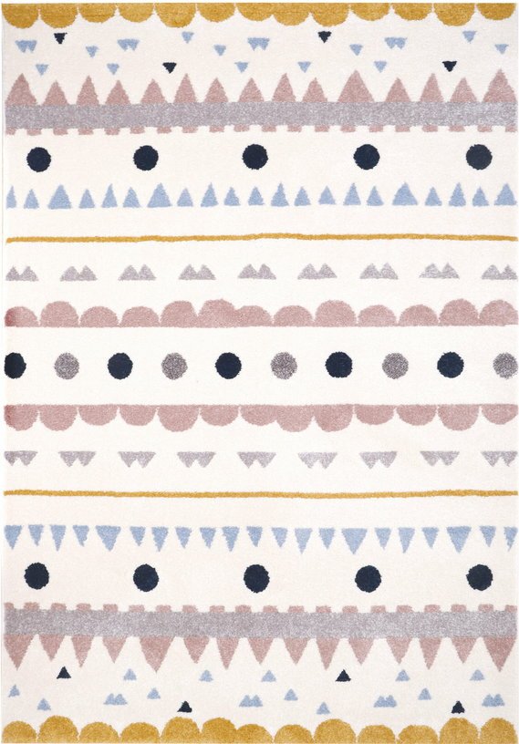 Tapis pour enfant multicolore en polypropylène 120x170 cm Nolita - Nattiot - The Cool Republic