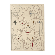 Tapis rectangulaire de jardin tufté à la main 200x300 cm Silhouette - Nanimarquina - The Cool Republic