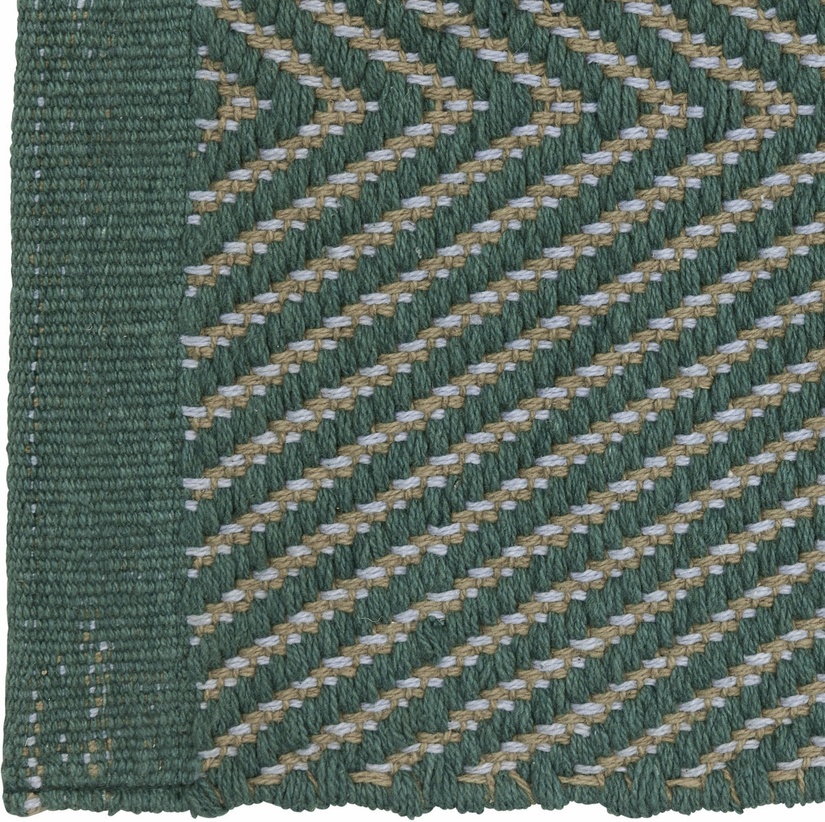 Mellow Rug Green - Hübsch - The Cool Republic