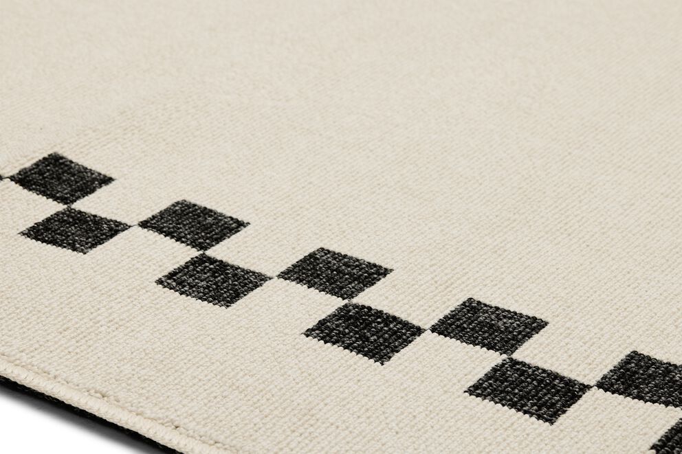 Tapis rectangulaire en polypropylène crème 300x200cm Carpretty Grand - Fatboy - The Cool Republic