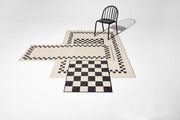 Tapis rectangulaire en polypropylène crème 80x200cm Carpretty Catwalk - Fatboy - The Cool Republic