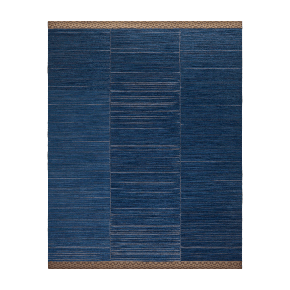Tapis rectangulaire en tissage bleu 300x230 cm Guna 02 - Gervasoni - The Cool Republic