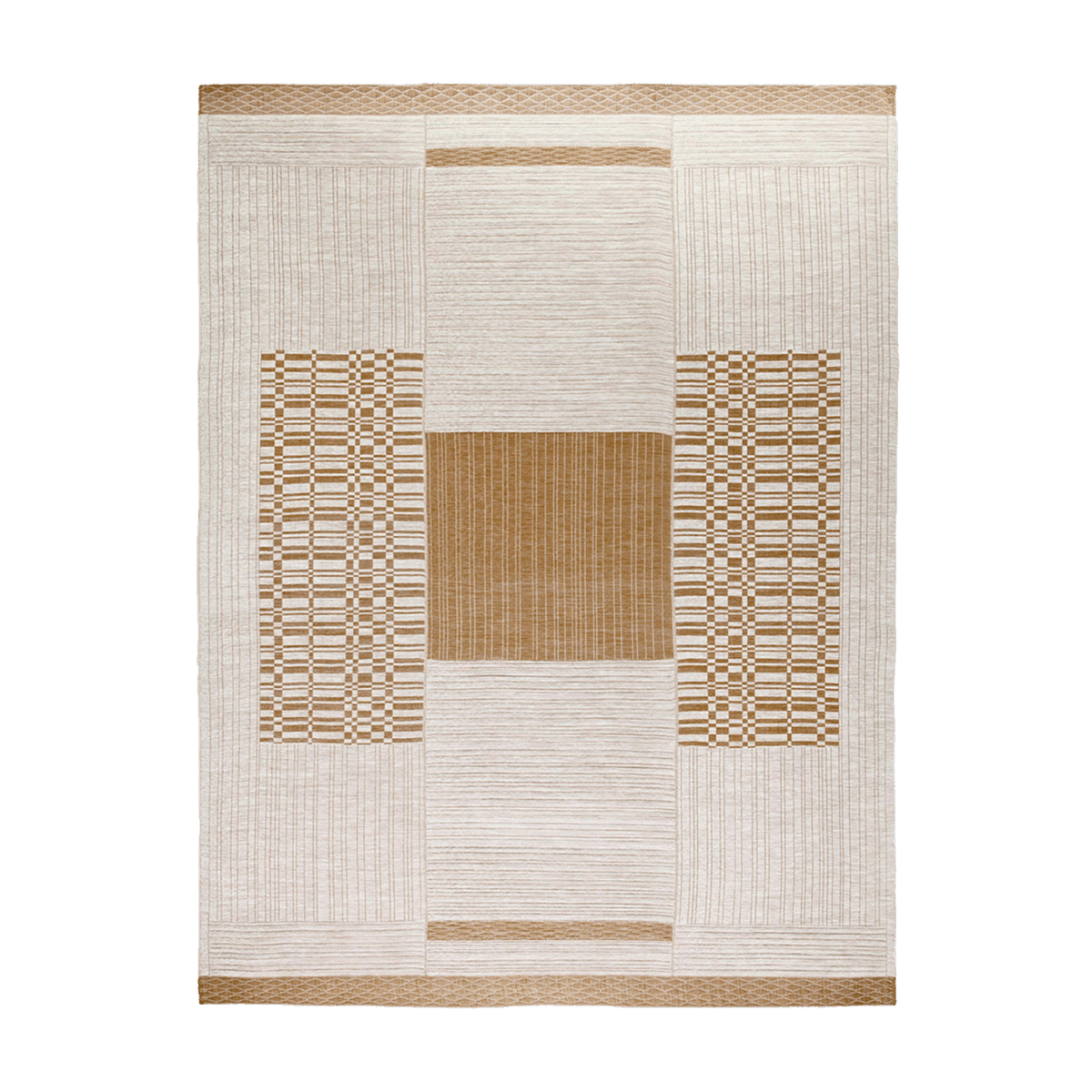 Tapis rectangulaire en tissage naturel 300x230 cm Guna 03 - Gervasoni - The Cool Republic