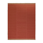 Tapis rectangulaire en tissage rouge 300x230 cm Guna 02 - Gervasoni - The Cool Republic