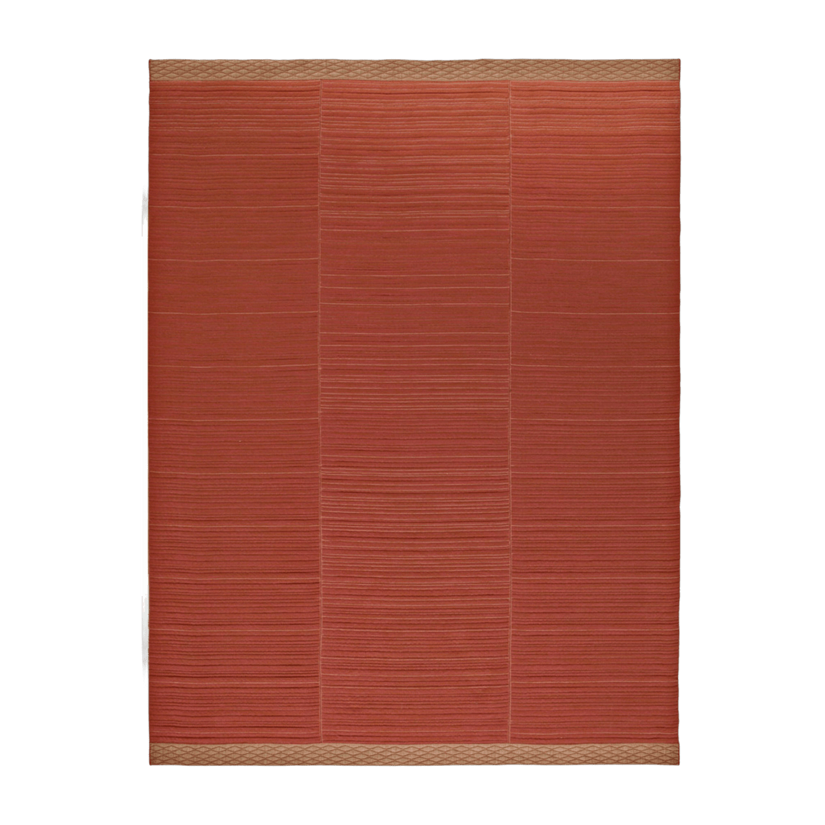Tapis rectangulaire en tissage rouge 300x230 cm Guna 02 - Gervasoni - The Cool Republic