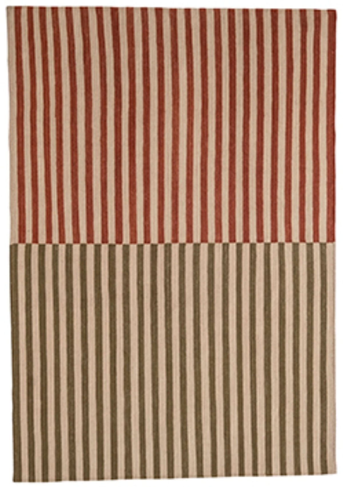 Rectangular carpet kilim hand-woven à la 250x350cm Ceras 2 - Nanimarquina - The Cool Republic