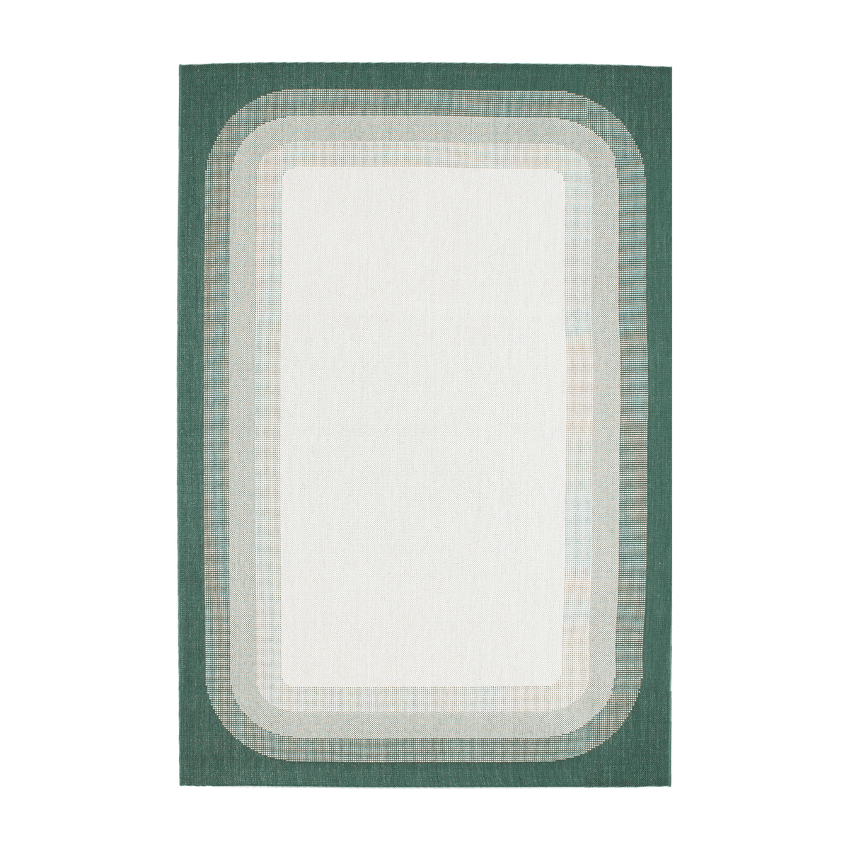 Tapis rectangulaire vert 230x160 cm Chroma - Edito - The Cool Republic