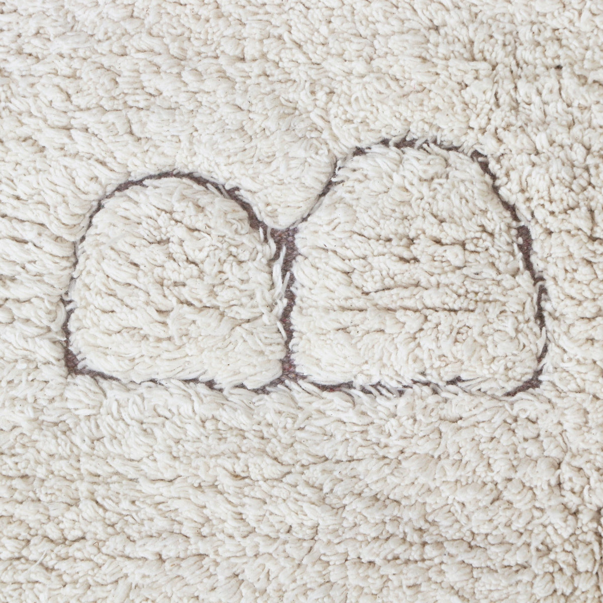 Tapis recyclé lavable 130x90 cm ABC - Lorena Canals - The Cool Republic
