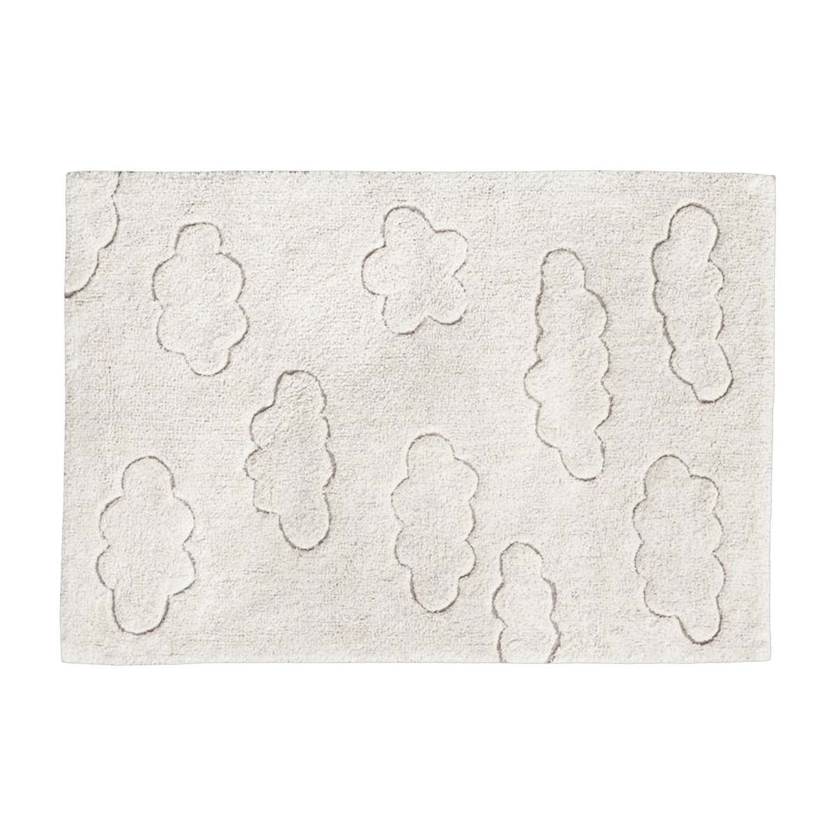 Tapis recyclé lavable nuage 130x90 cm - Lorena Canals - The Cool Republic