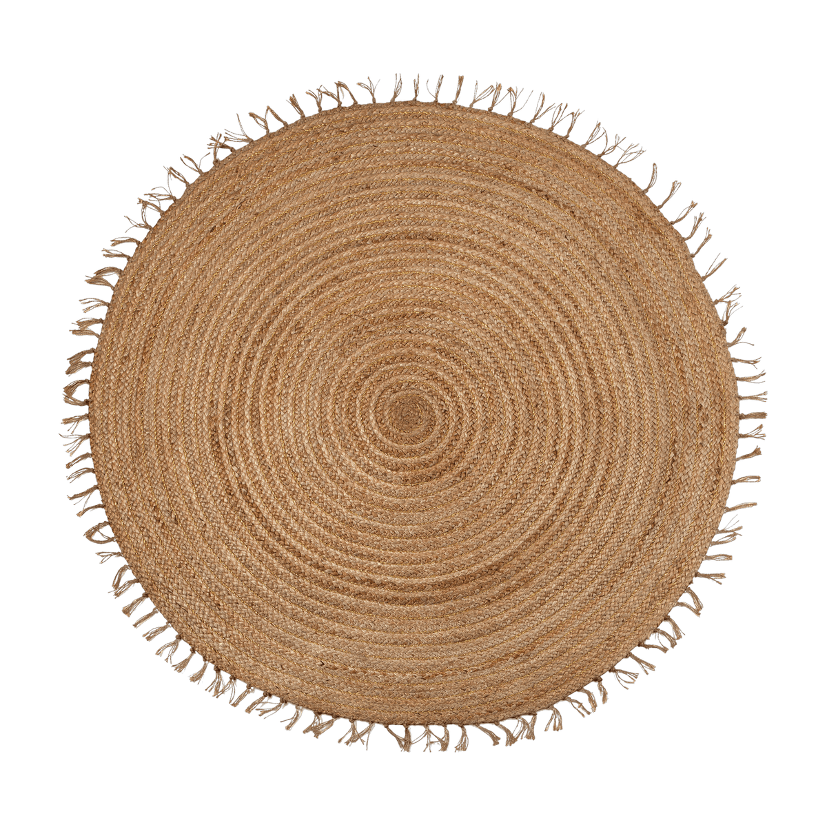Tapis ronc en jute 140 cm ABHA - Nattiot - The Cool Republic