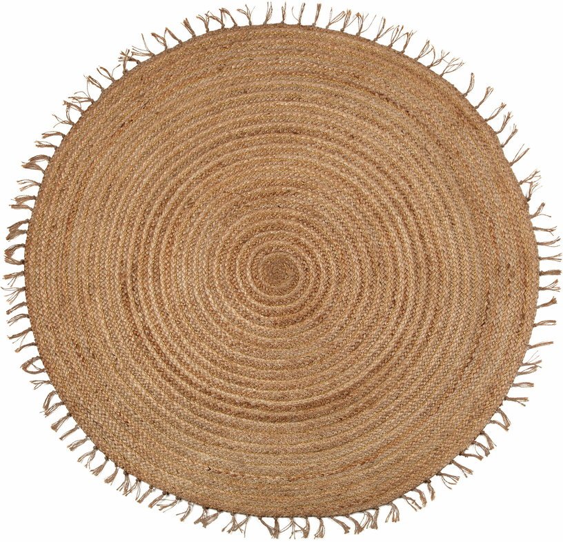Tapis ronc en jute 140 cm ABHA - Nattiot - The Cool Republic