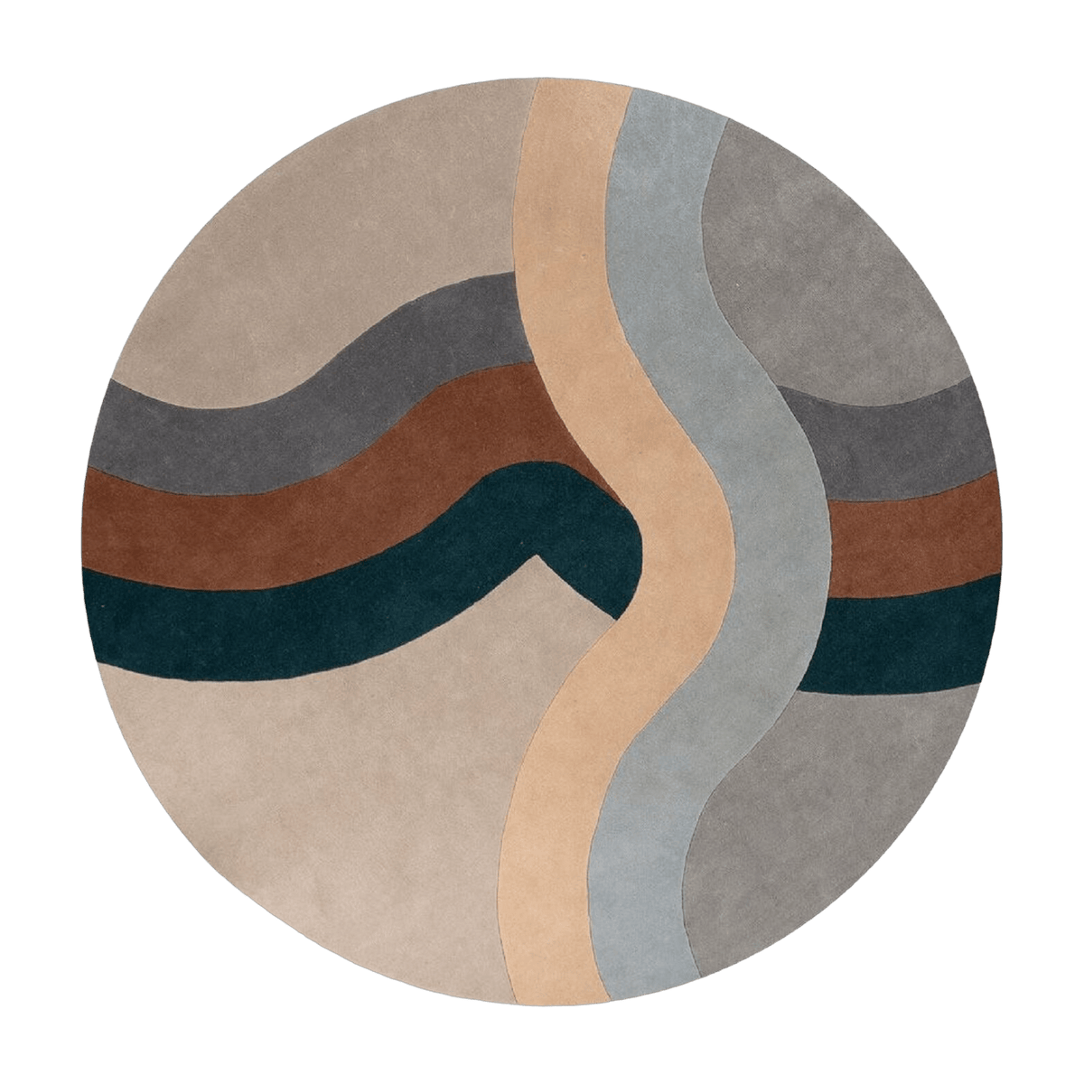 Tapis rond 250 cm - Kartell - The Cool Republic