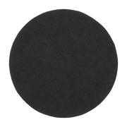 Tapis rond en laine anthracite 90 cm Kuno - myfelt - The Cool Republic