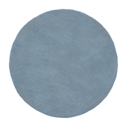 Tapis rond en laine bleu clair 120 cm Mia - myfelt - The Cool Republic