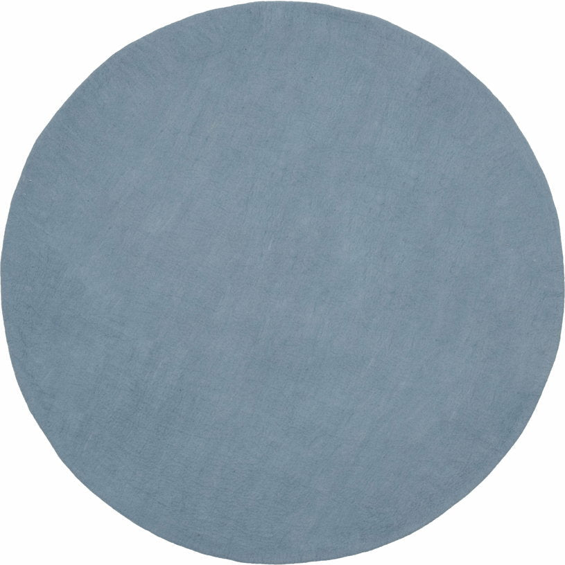 Tapis rond en laine bleu clair 250 cm Mia - myfelt - The Cool Republic