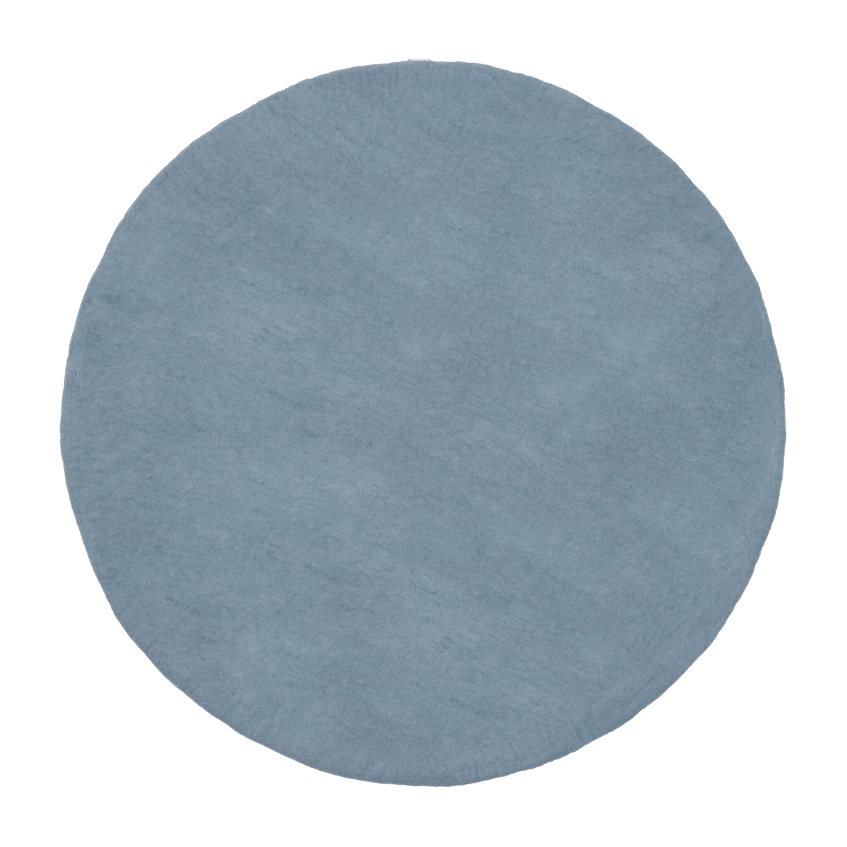 Tapis rond en laine bleu clair 70 cm Mia - myfelt - The Cool Republic