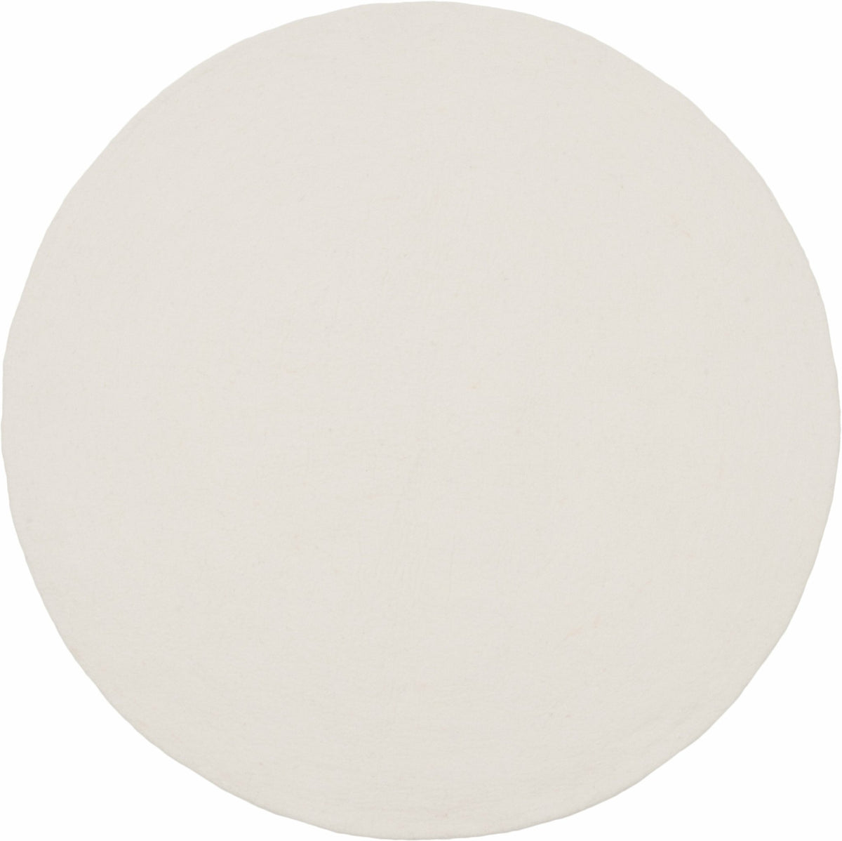 Tapis rond en laine écru 160 cm Linéa - myfelt - The Cool Republic