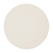 Tapis rond en laine écru 70 cm Linéa - myfelt - The Cool Republic