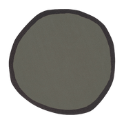 Tapis rond en laine gris 200cm Aros - Nanimarquina - The Cool Republic
