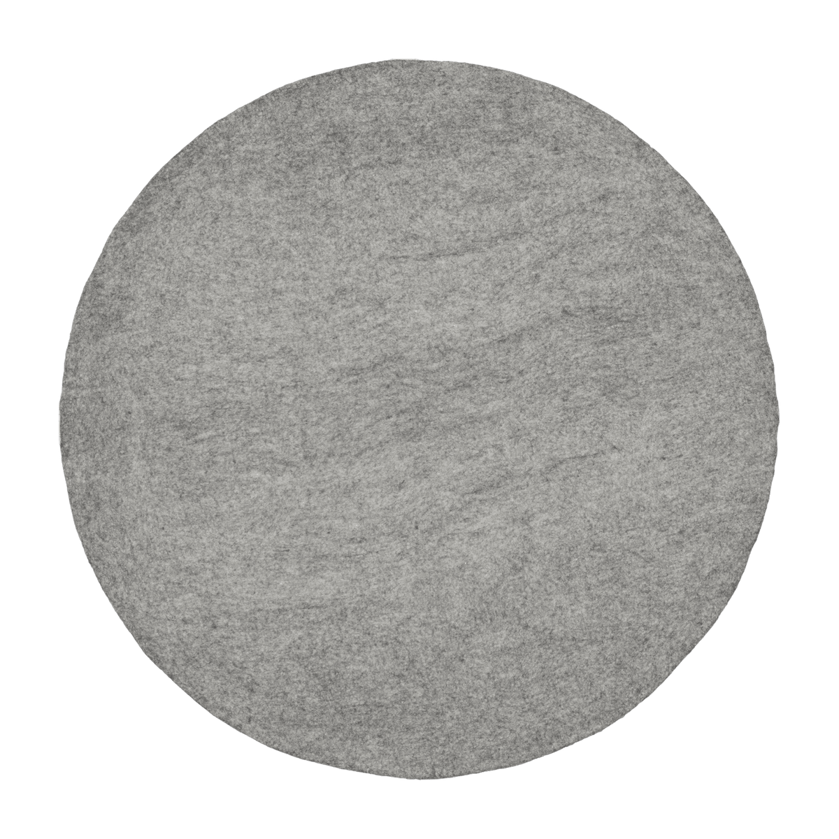 Tapis rond en laine gris marbré 300 cm Carl - myfelt - The Cool Republic