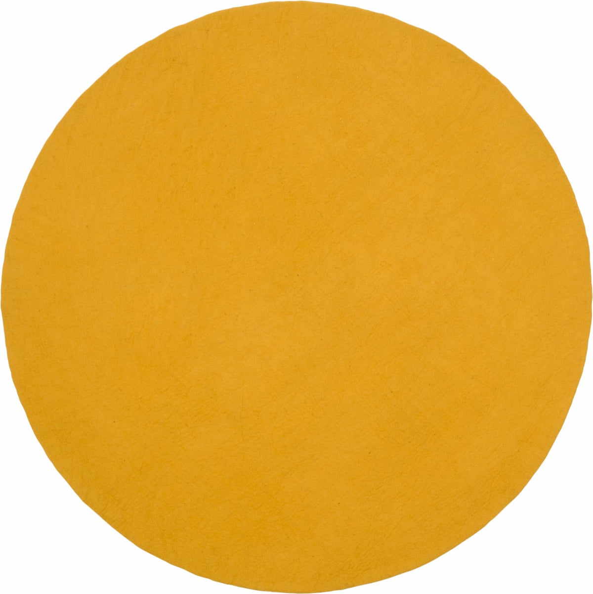 Tapis rond en laine moutarde 200 cm Klara - myfelt - The Cool Republic